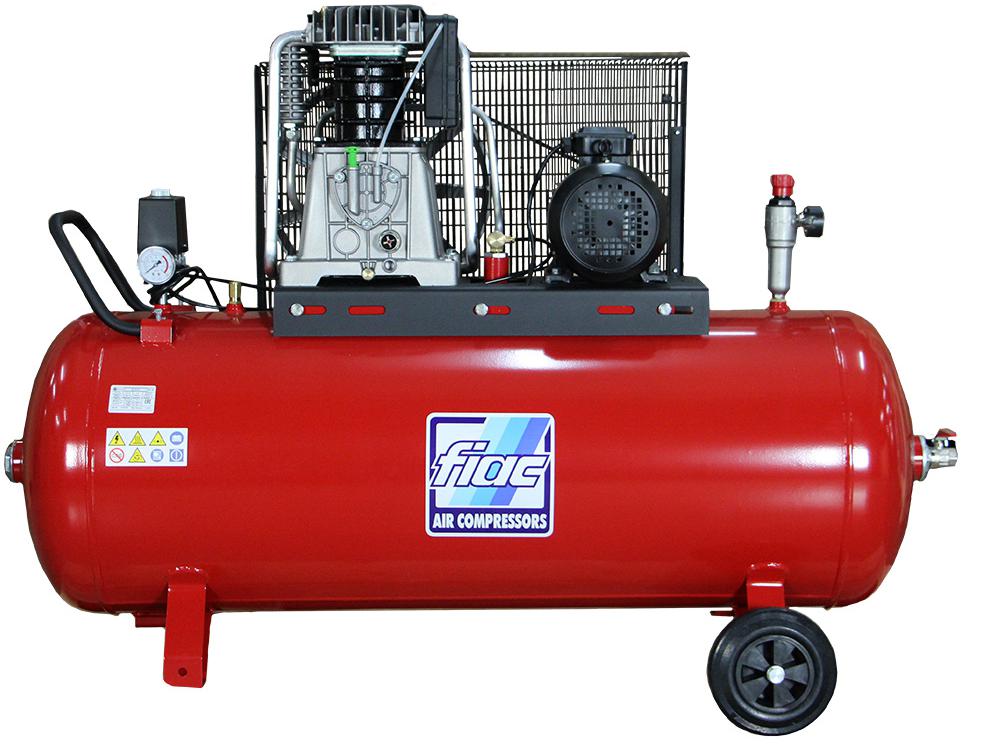 Компрессор поршневой с ременным бензиновым приводом Fiac АВ 100-858-SPE390E